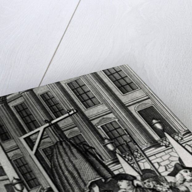 The Rape of the Petti-coat, 1768 by English School