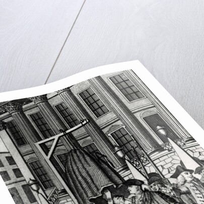 The Rape of the Petti-coat, 1768 by English School