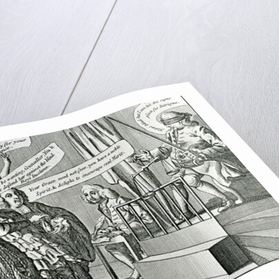 Trial of the Sovereign Empress of the Vast Regions of Taste, 1771 by English School