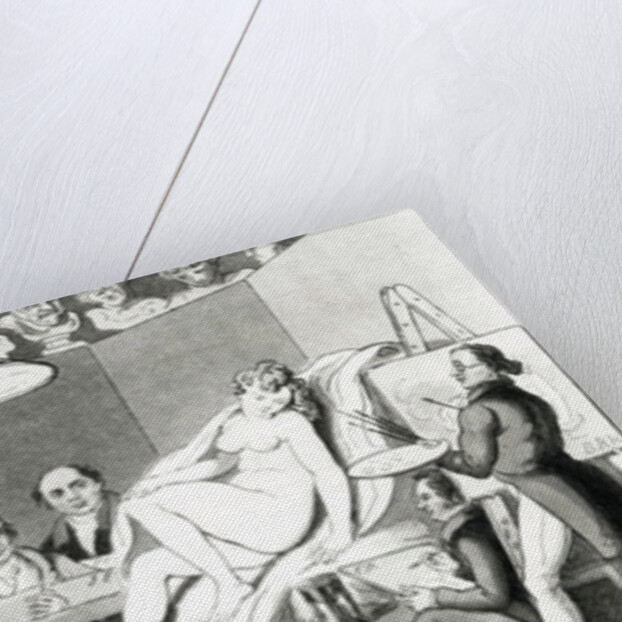 R. A.'s of Genius reflecting on the true line of Beauty at the Life Academy Someset House by English School