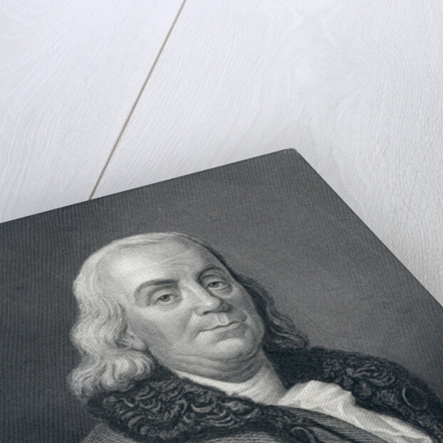 Portrait of Benjamin Franklin, c.1833 by English School