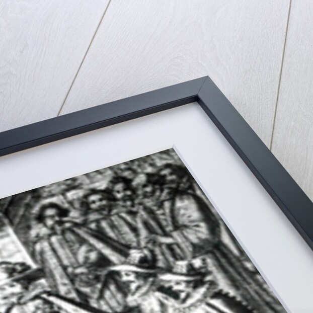 King James feasting with Spanish ambassadors, 1624 by Melchior Tavernier