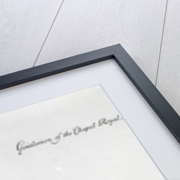 Procession at the coronation of James II, 1687 by English School