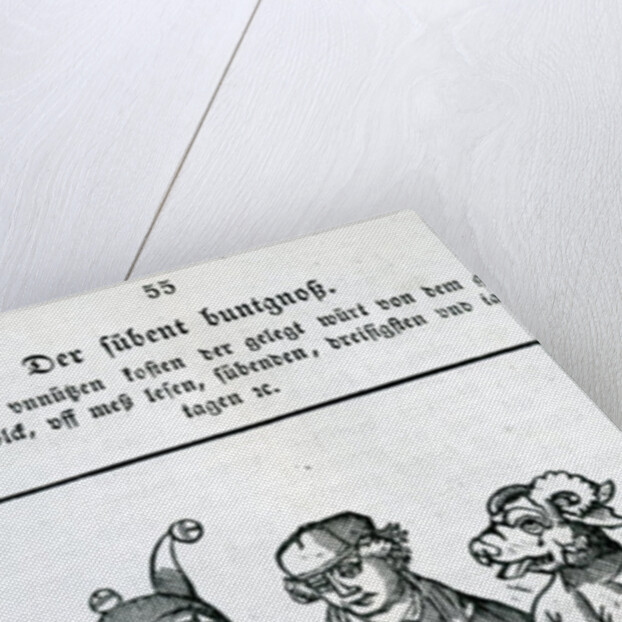 Minister, Fool and Devil from Das Kloster vol. 10, 1845-1849 by German School