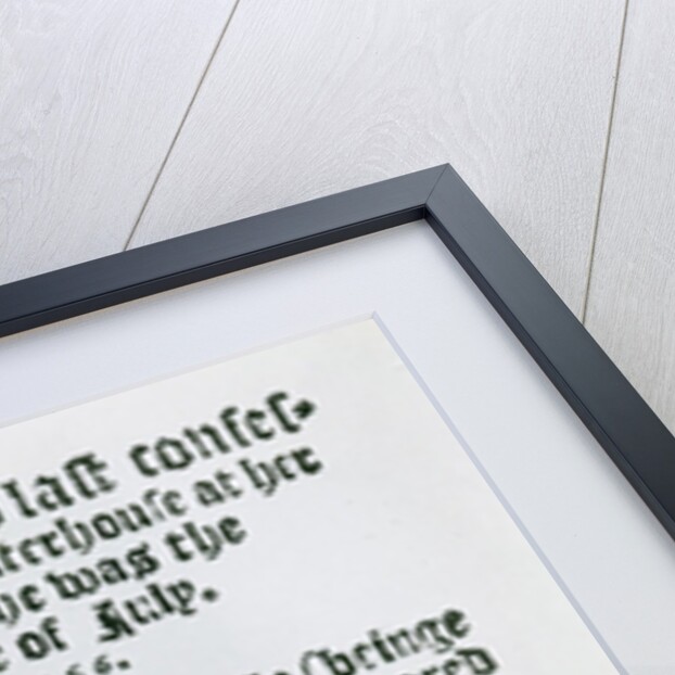 Mother Waterhouse, pamphlet, 1566 by English School