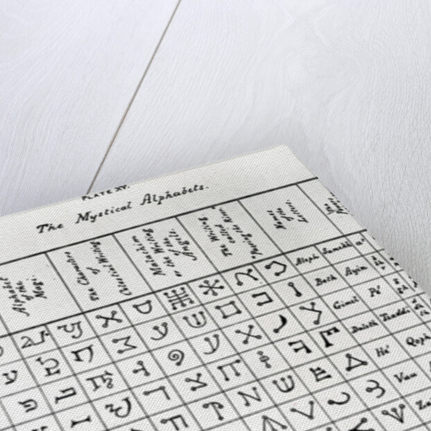 The Mystical Alphabets by Anonymous