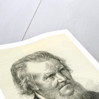 Cornelius Varley from 'The Illustrated London News' 25th October, 1873 by English School