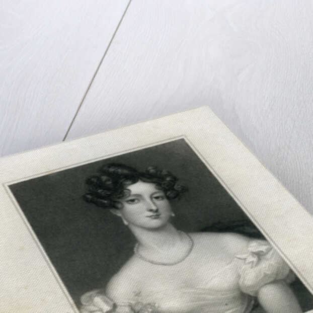 Louisa Catherine Osborne, Duchess of Leeds when Marchioness of Carmarthen, 1830 by English School