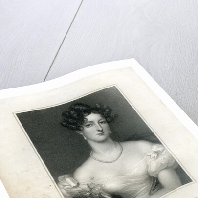 Louisa Catherine Osborne, Duchess of Leeds when Marchioness of Carmarthen, 1830 by English School