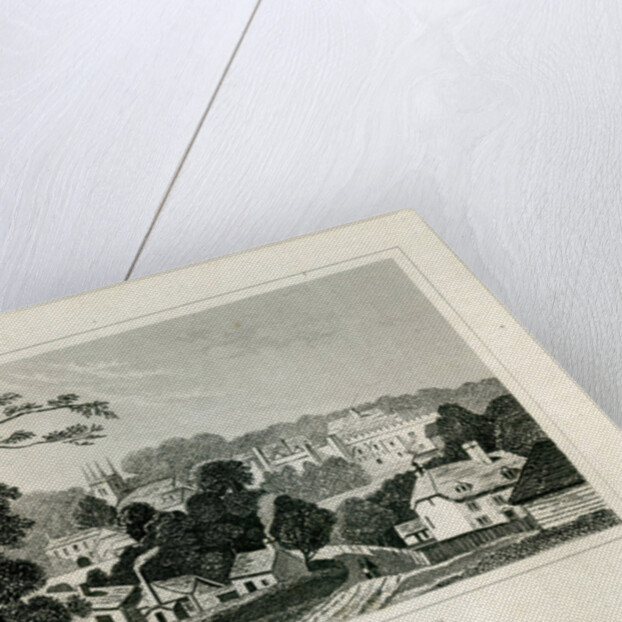 View of Penshurst, Kent, c.1840 by English School