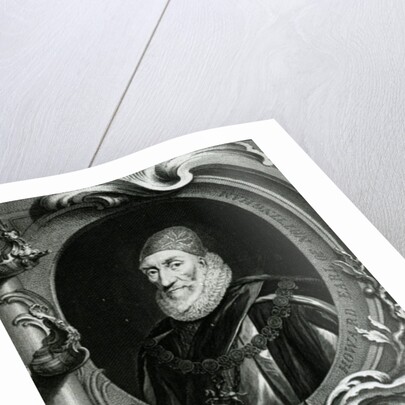 Portrait of Charles Howard, Earl of Nottingham by Jacobus Houbraken