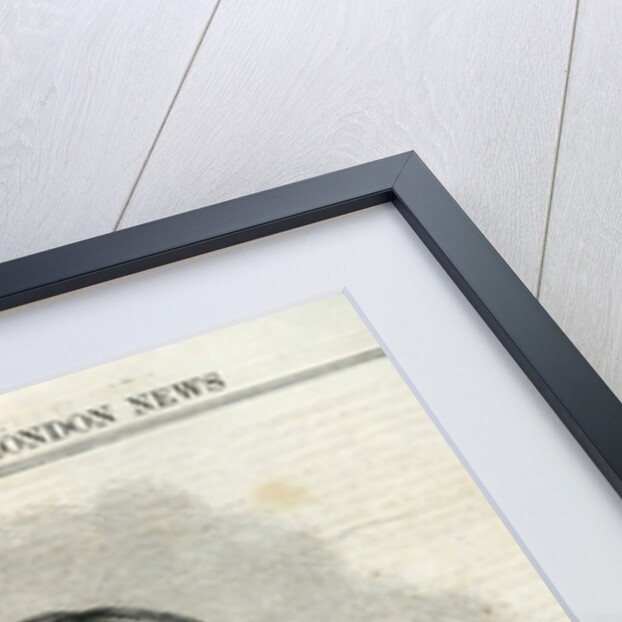 Major Charles Nasmyth from 'The illustrated London News' July 13th, 1861 by English School