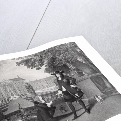 John Rose the King's Gardener, Presenting Charles II with the First Pineapple Grown in England, at Dorney Court, c.1670 by Hendrik (attr. to) (after) Danckerts