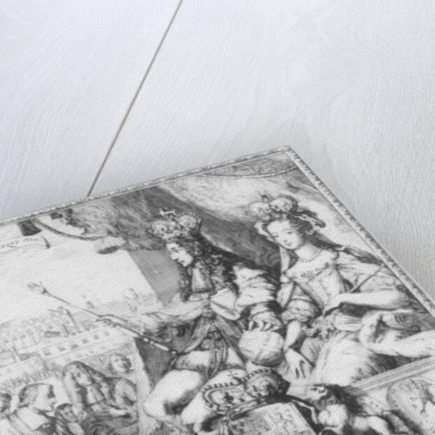 William III and Mary II engraved by the artist, c.1690 by Romeyn de Hooge