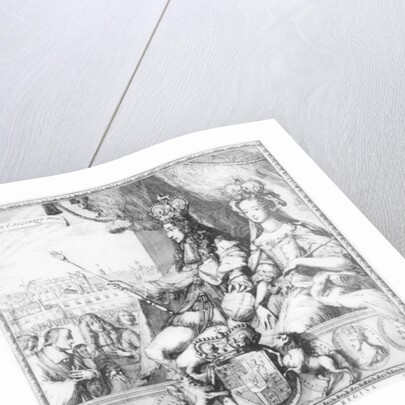 William III and Mary II engraved by the artist, c.1690 by Romeyn de Hooge