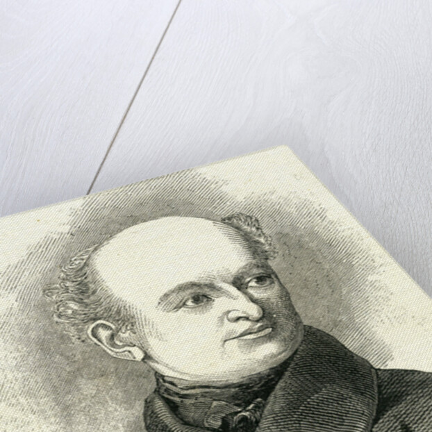 Benjamin Robert Haydon from the 'Illustrated London news' 7th April 1846 by English School