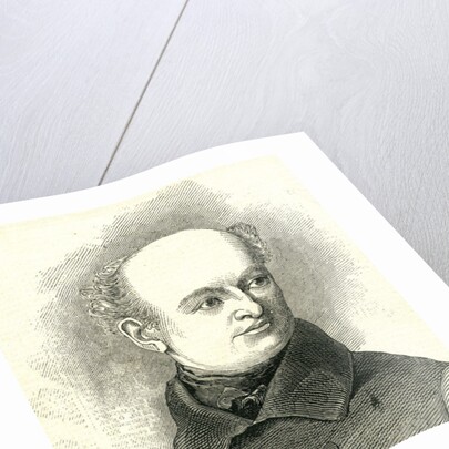 Benjamin Robert Haydon from the 'Illustrated London news' 7th April 1846 by English School