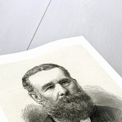 Sir Oswald Walters Brierly from the 'Illustrated London News' by English School