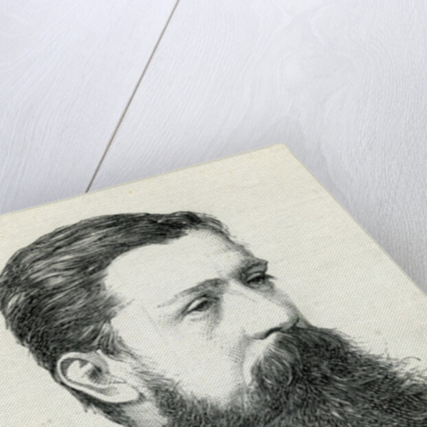 Alfred Pizzey Newton from the 'Illustrated London news' 1883 by English School