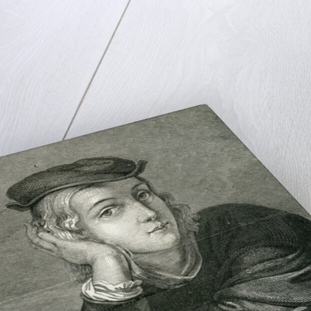 Raphael at the age of 15 by English School