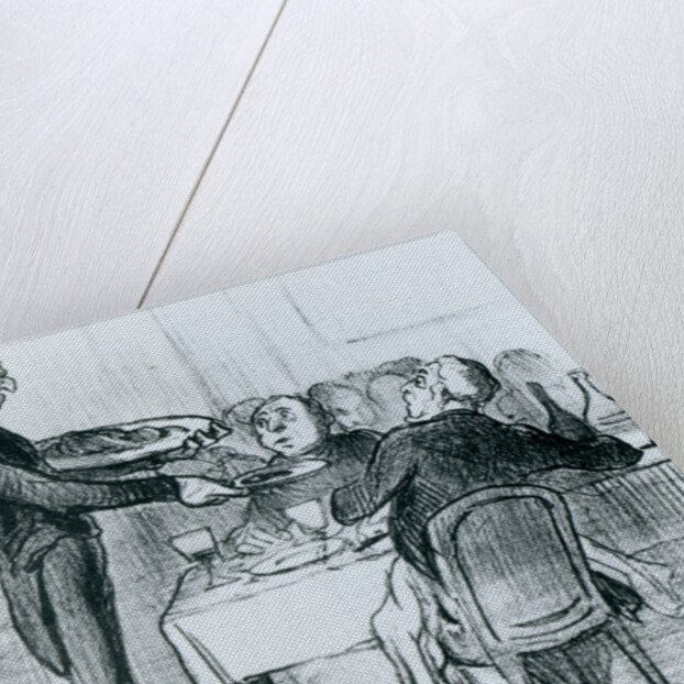 Series 'Croquis Parisiens', palet 5 by Honore Daumier