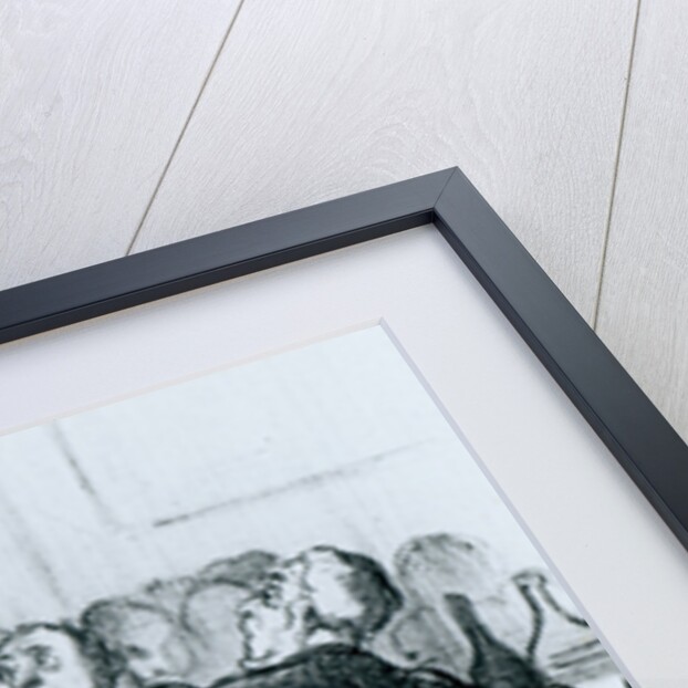 Series 'Croquis Parisiens', palet 5 by Honore Daumier