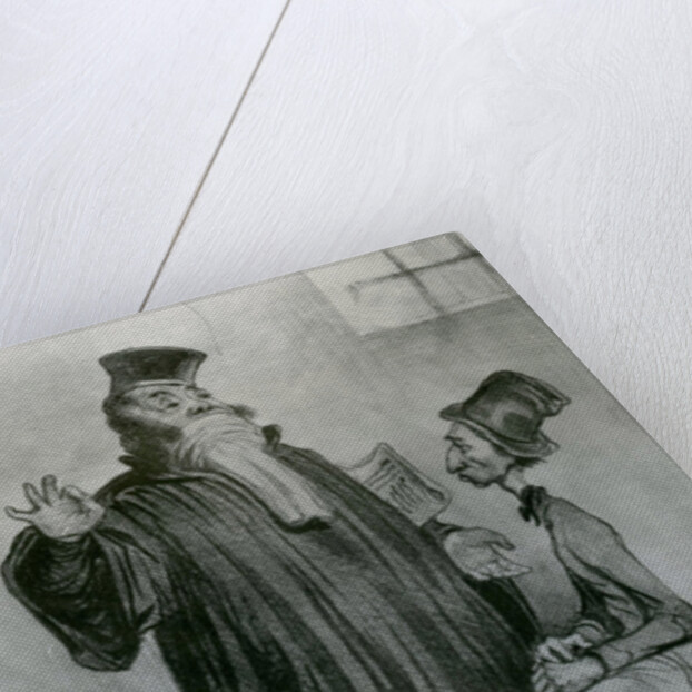 Robert-Macaire Avocat, 1836 by Honore Daumier