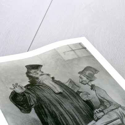 Robert-Macaire Avocat, 1836 by Honore Daumier