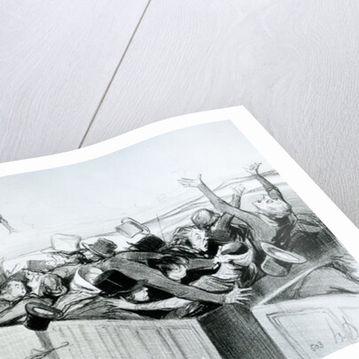 Impressions et Compressions de voyage by Honore Daumier