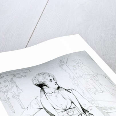 William Harrison Ainsworth by English School