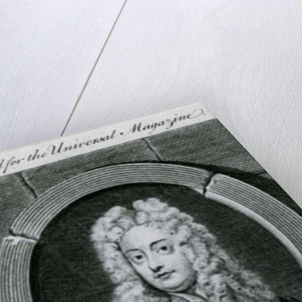 Joseph Addison, Esquire Illustration for the Universal Magazine, 1748 by Godfrey (after) Kneller