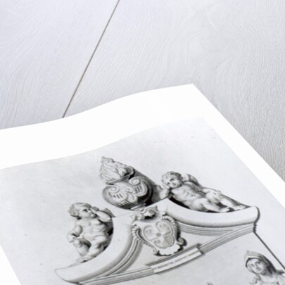 The monument of Sir Robert Ayton, 1798 by English School