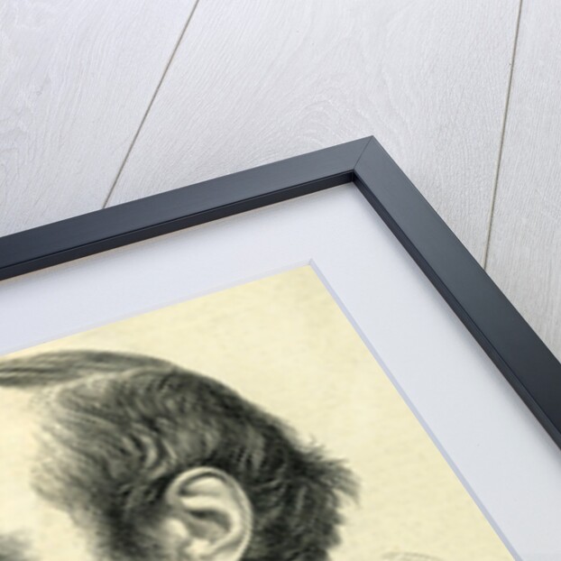 Portrait of John Bagnold Burgess, 1877 by English School