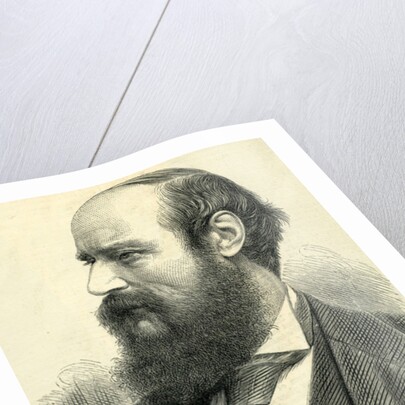 Portrait of John Bagnold Burgess, 1877 by English School