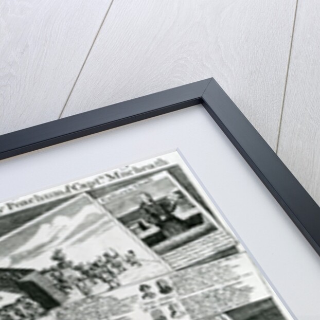 The Stage Medley representing the polite taste of the town & the matchless merits of poet G., Polly Peachum and Captain Macheath, c.1728 by English School