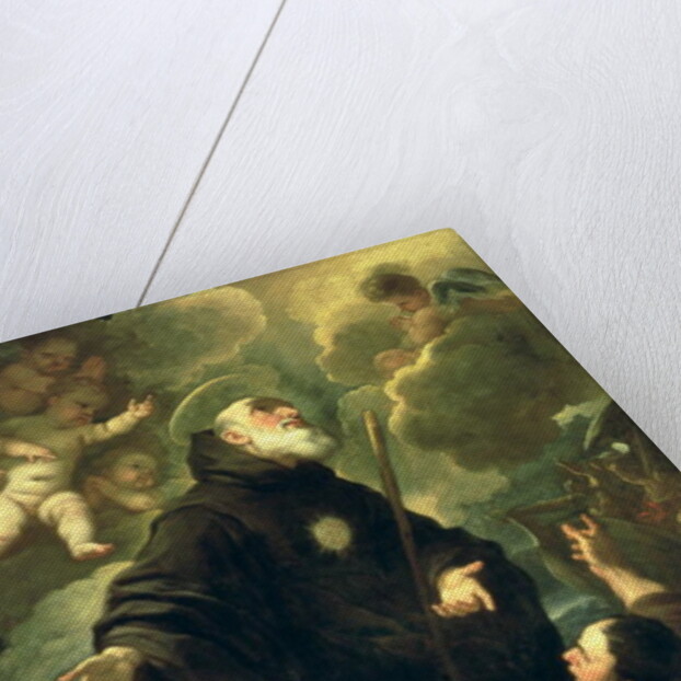 St Francis of Paola, 1416-1507) by Luca Giordano