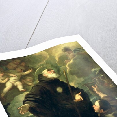 St Francis of Paola, 1416-1507) by Luca Giordano