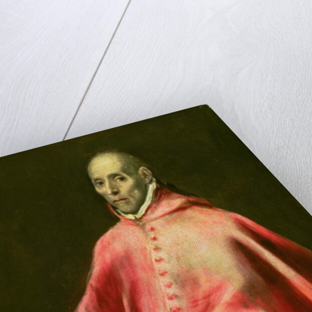 Portrait of Cardinal Juan de Tavera by El (1541-1614) Greco