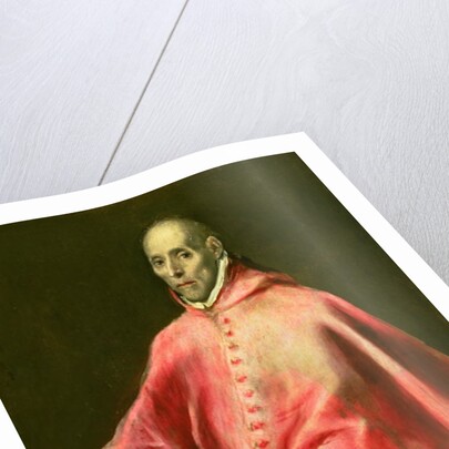 Portrait of Cardinal Juan de Tavera by El (1541-1614) Greco
