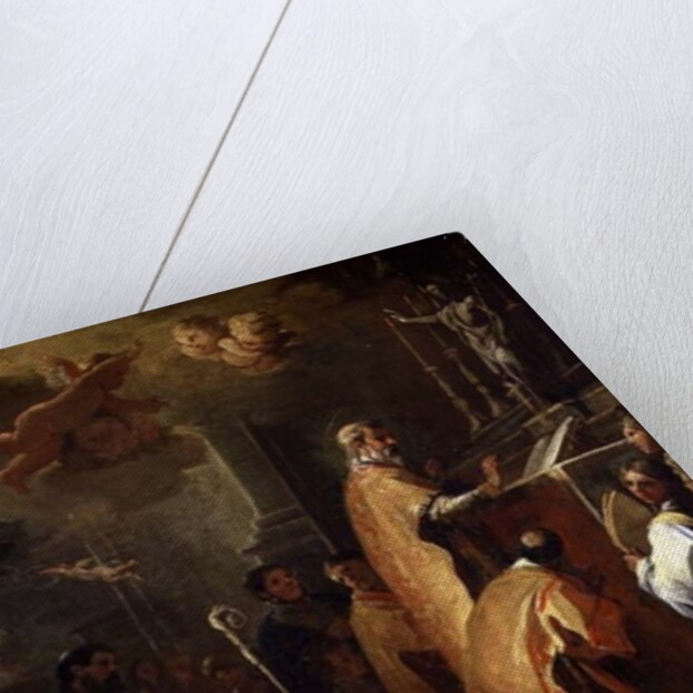 The Mass of St. Gregory by Luca Giordano