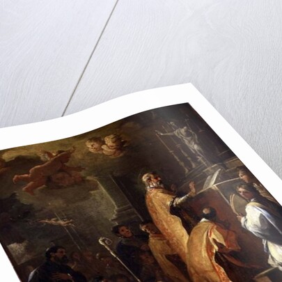 The Mass of St. Gregory by Luca Giordano