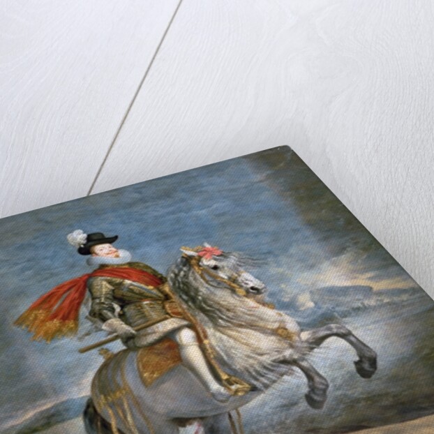 Equestrian Portrait of Philip III c.1628-35 by Diego Rodriguez de Silva y Velazquez