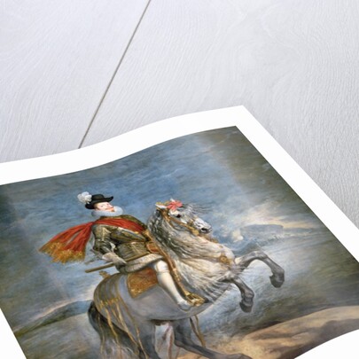 Equestrian Portrait of Philip III c.1628-35 by Diego Rodriguez de Silva y Velazquez