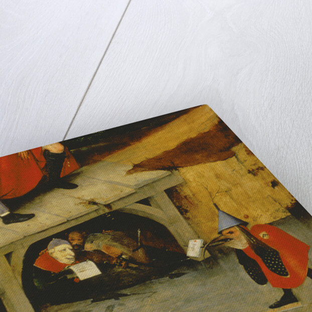 Detail from the central panel of Temptation of St. Anthony by Hieronymus Bosch