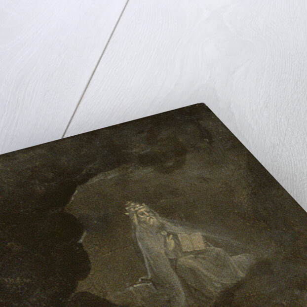 God creating the World from 'The Garden of Earthly Delights', 1490-1500 by Hieronymus Bosch