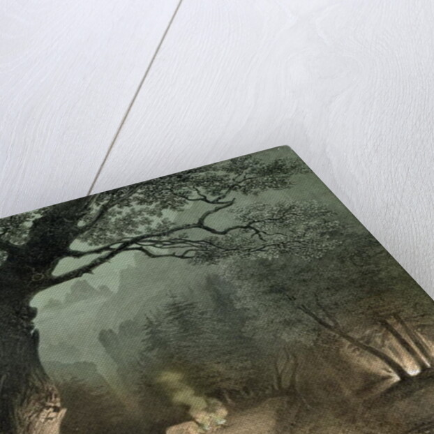 The Sacred Grove of the Druids by French School