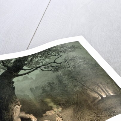 The Sacred Grove of the Druids by French School