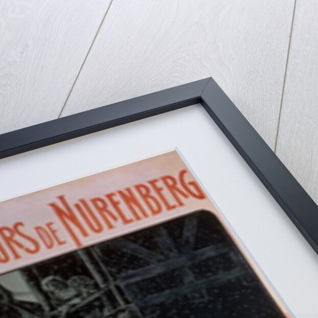 Poster advertising The Master Singers of Nuremberg, poem and music by Richard Wagner 1897 by French School