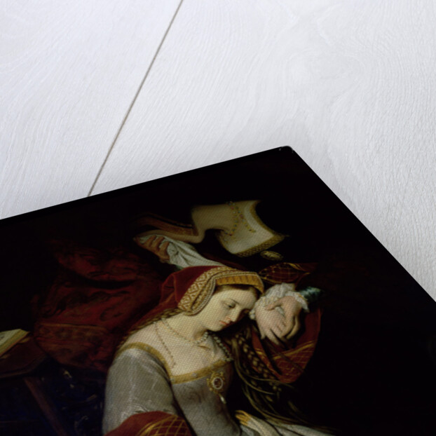 Anne Boleyn in the Tower, 1835 by Edouard Cibot