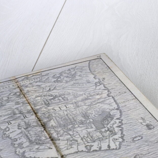 Map of North-eastern Brazil by Anonymous